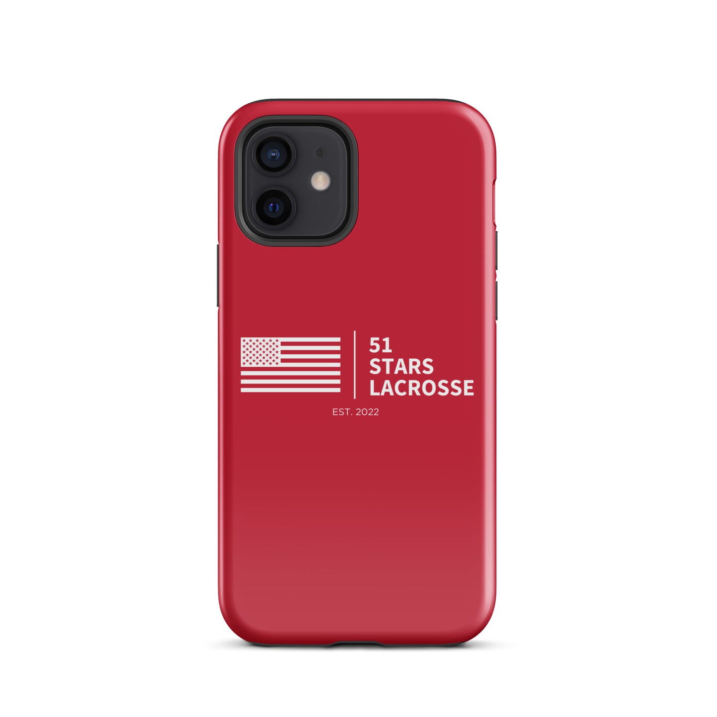 51 Stars Lacrosse Corner iPhone Case