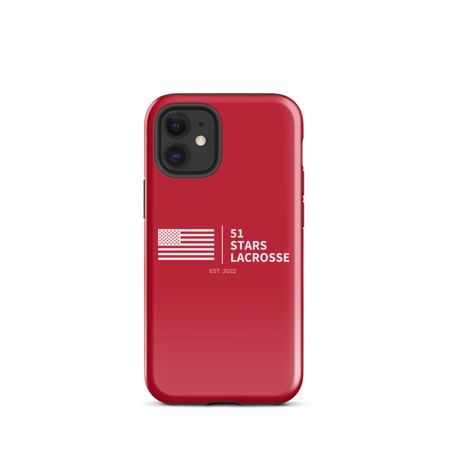 51 Stars Lacrosse Corner iPhone Case
