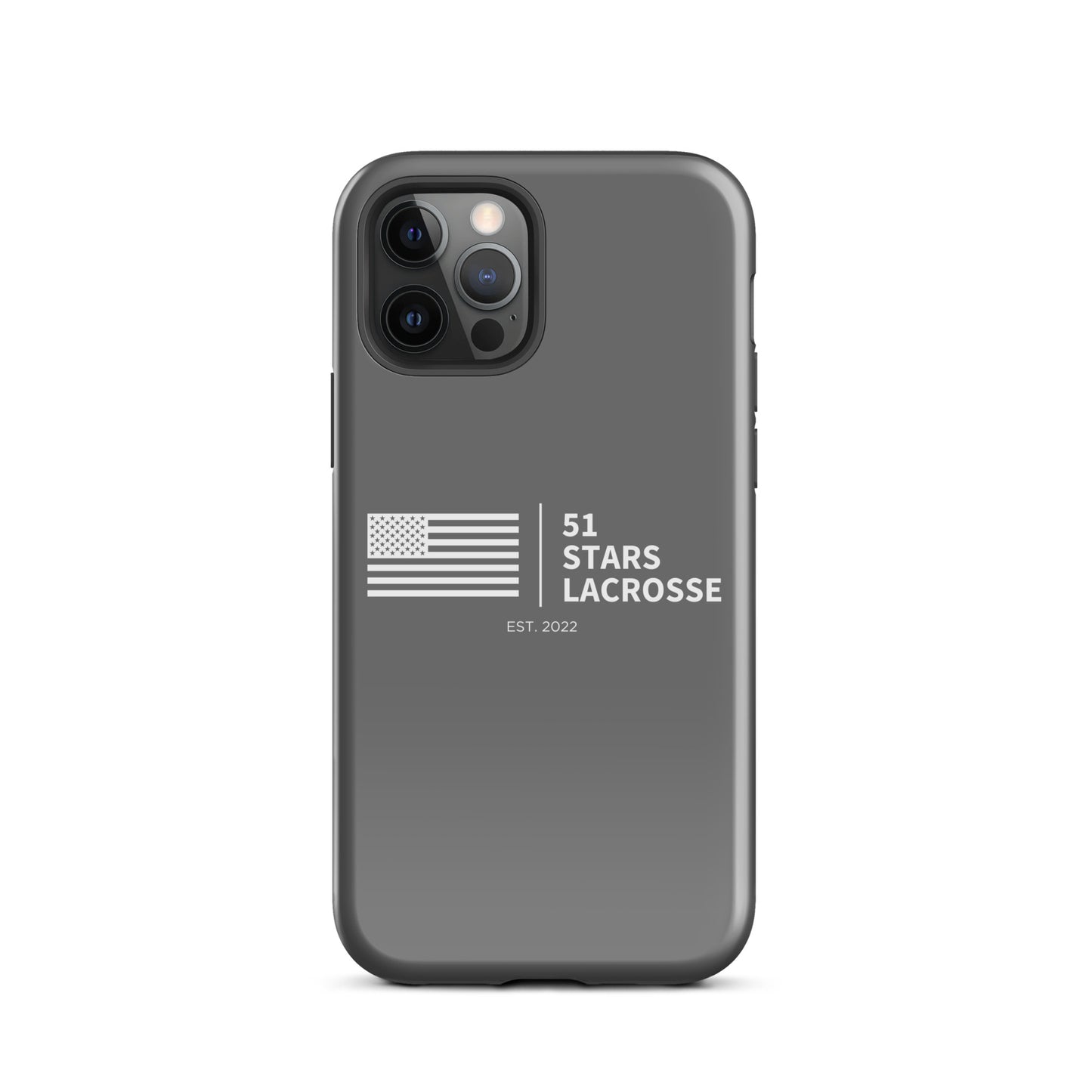 51 Stars Lacrosse Corner iPhone Case