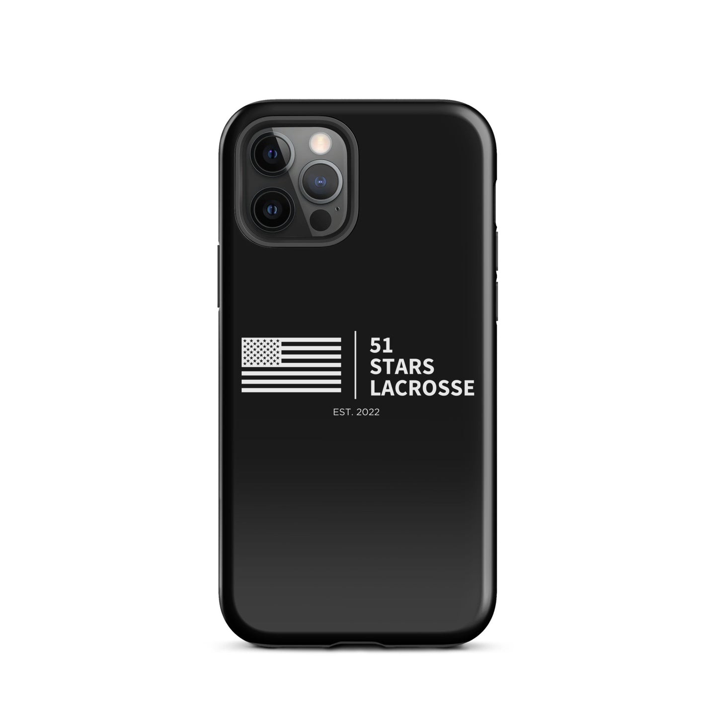 51 Stars Lacrosse Corner iPhone Case