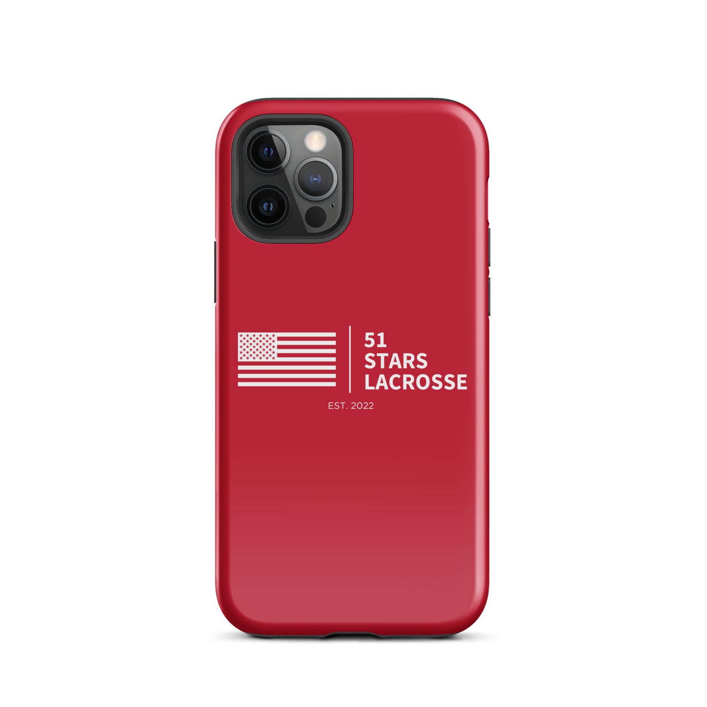 51 Stars Lacrosse Corner iPhone Case