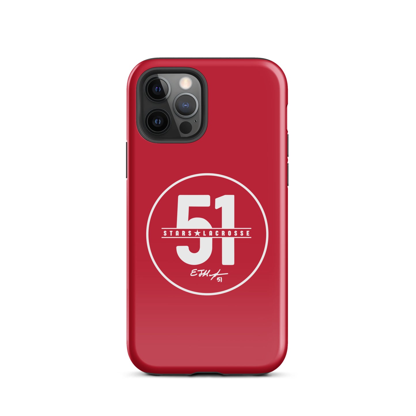 51 Stars Lacrosse Corner iPhone Case