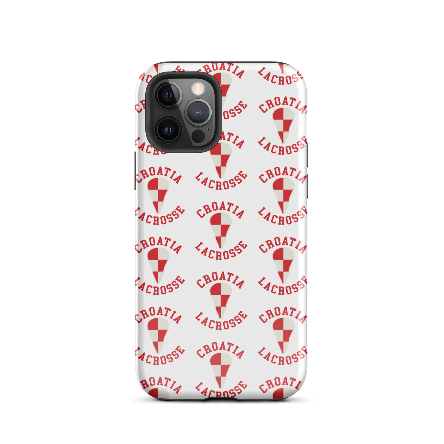 Croatia Lacrosse iPhone Case