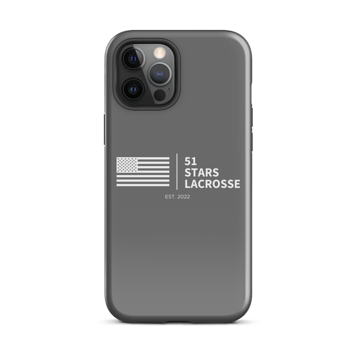 51 Stars Lacrosse Corner iPhone Case