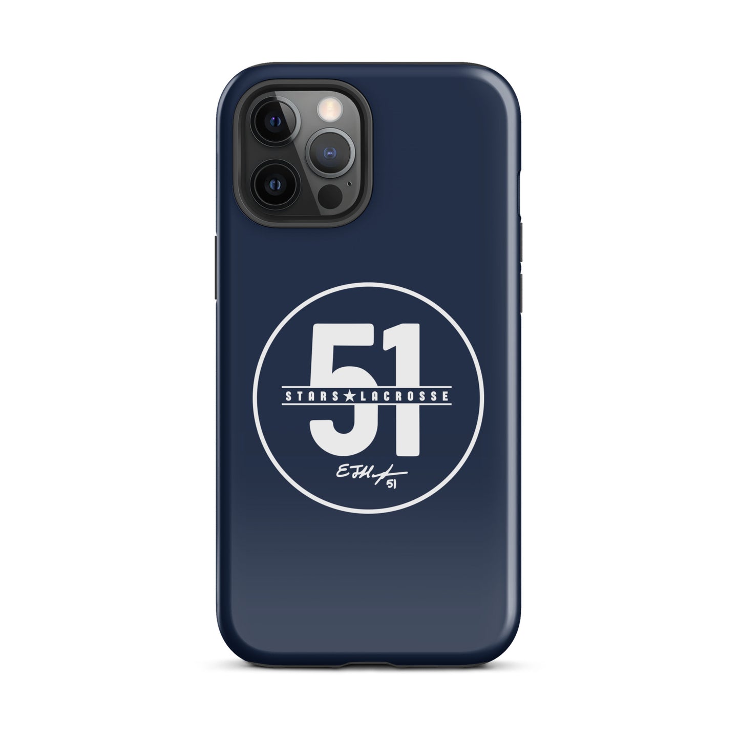 51 Stars Lacrosse Corner iPhone Case