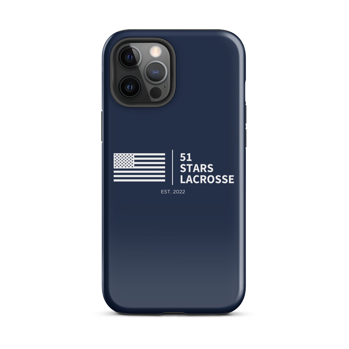 51 Stars Lacrosse Corner iPhone Case