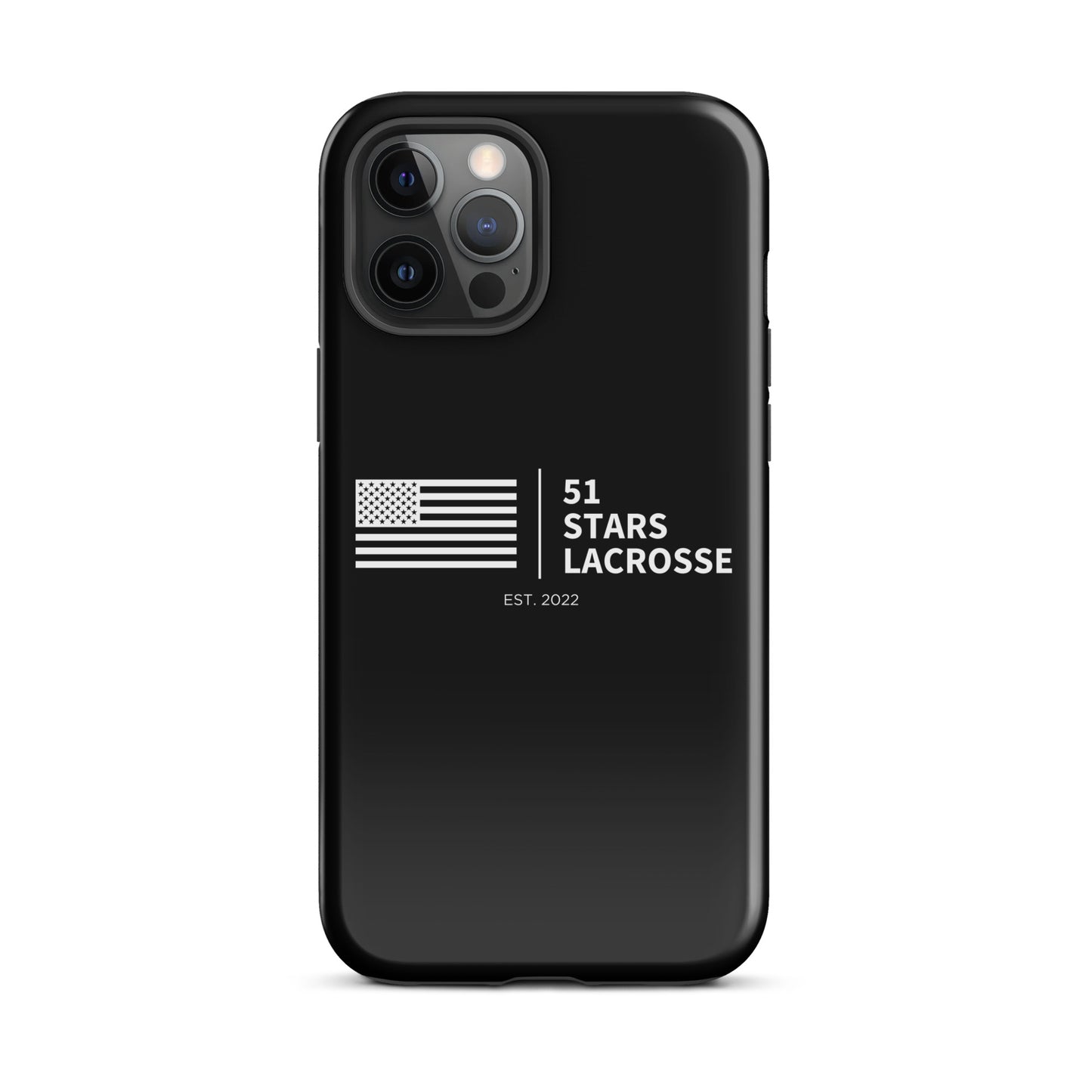 51 Stars Lacrosse Corner iPhone Case