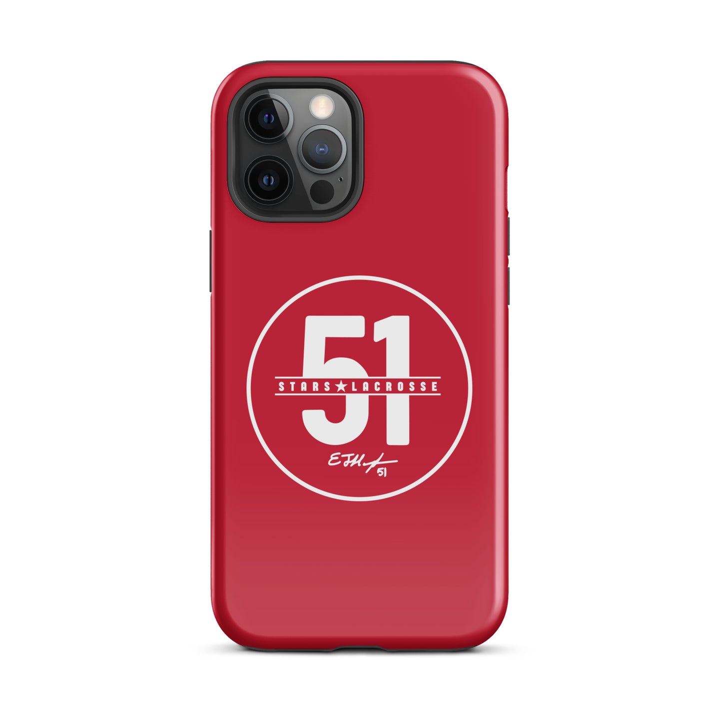 51 Stars Lacrosse Corner iPhone Case