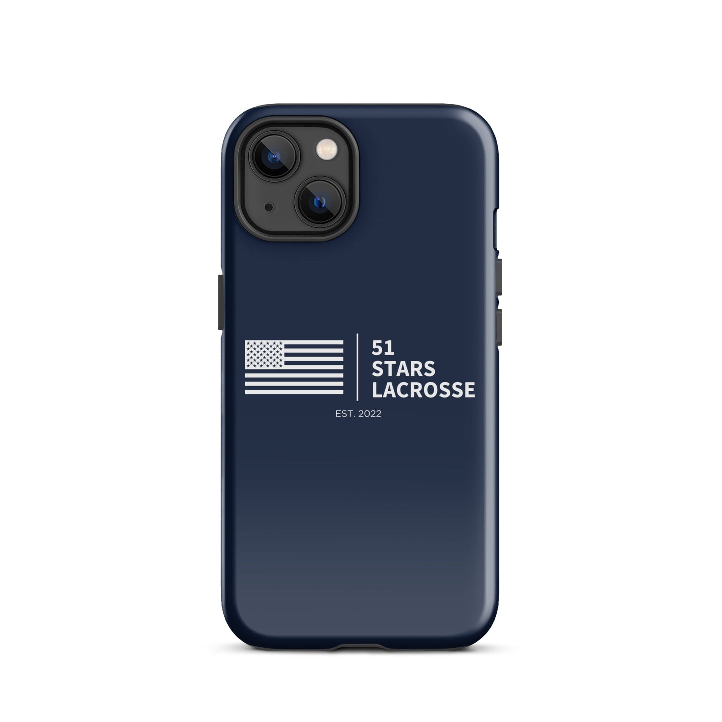 51 Stars Lacrosse Corner iPhone Case