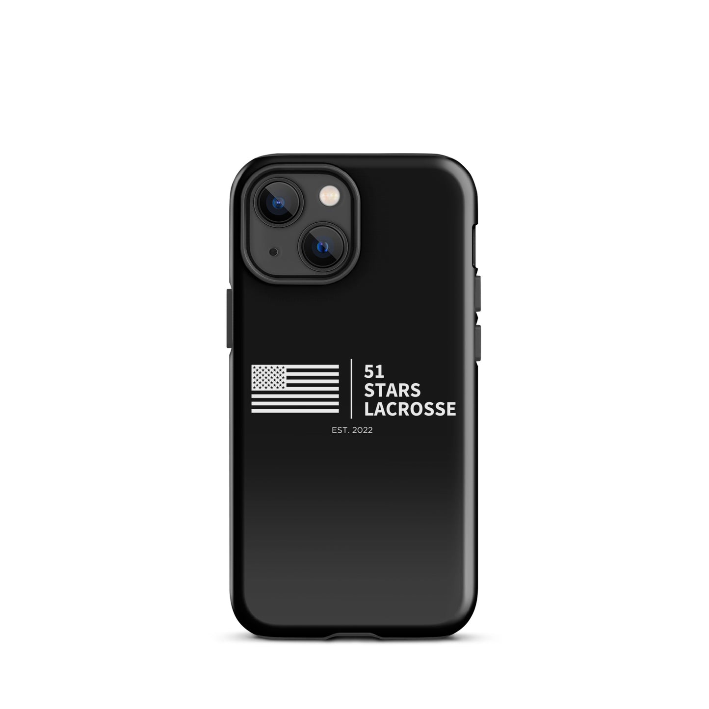 51 Stars Lacrosse Corner iPhone Case