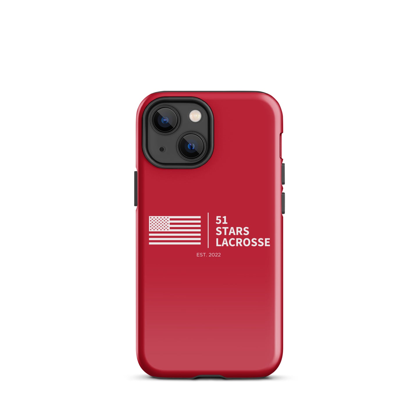 51 Stars Lacrosse Corner iPhone Case