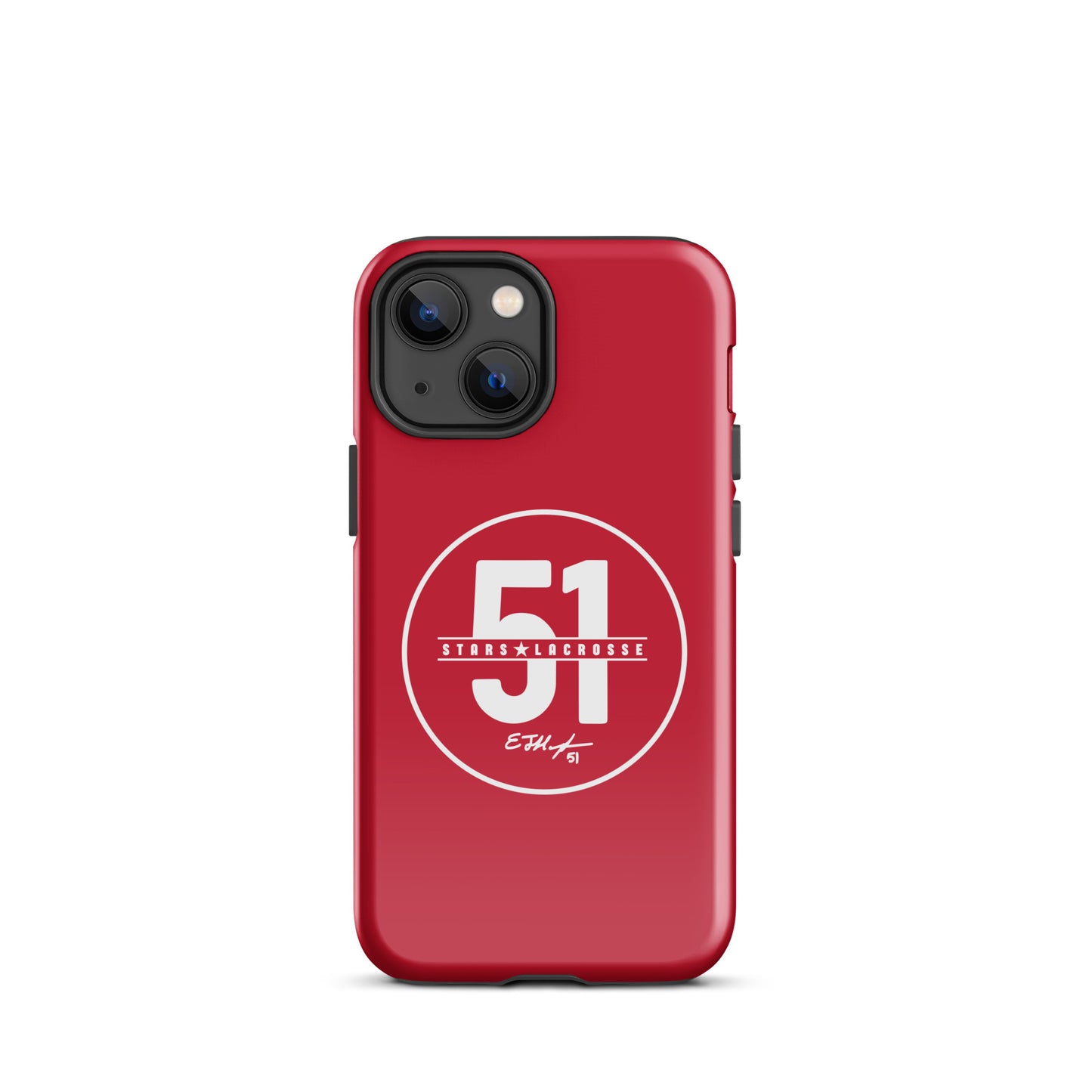 51 Stars Lacrosse Corner iPhone Case