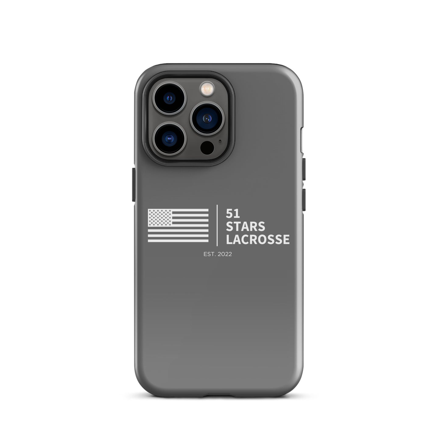 51 Stars Lacrosse Corner iPhone Case