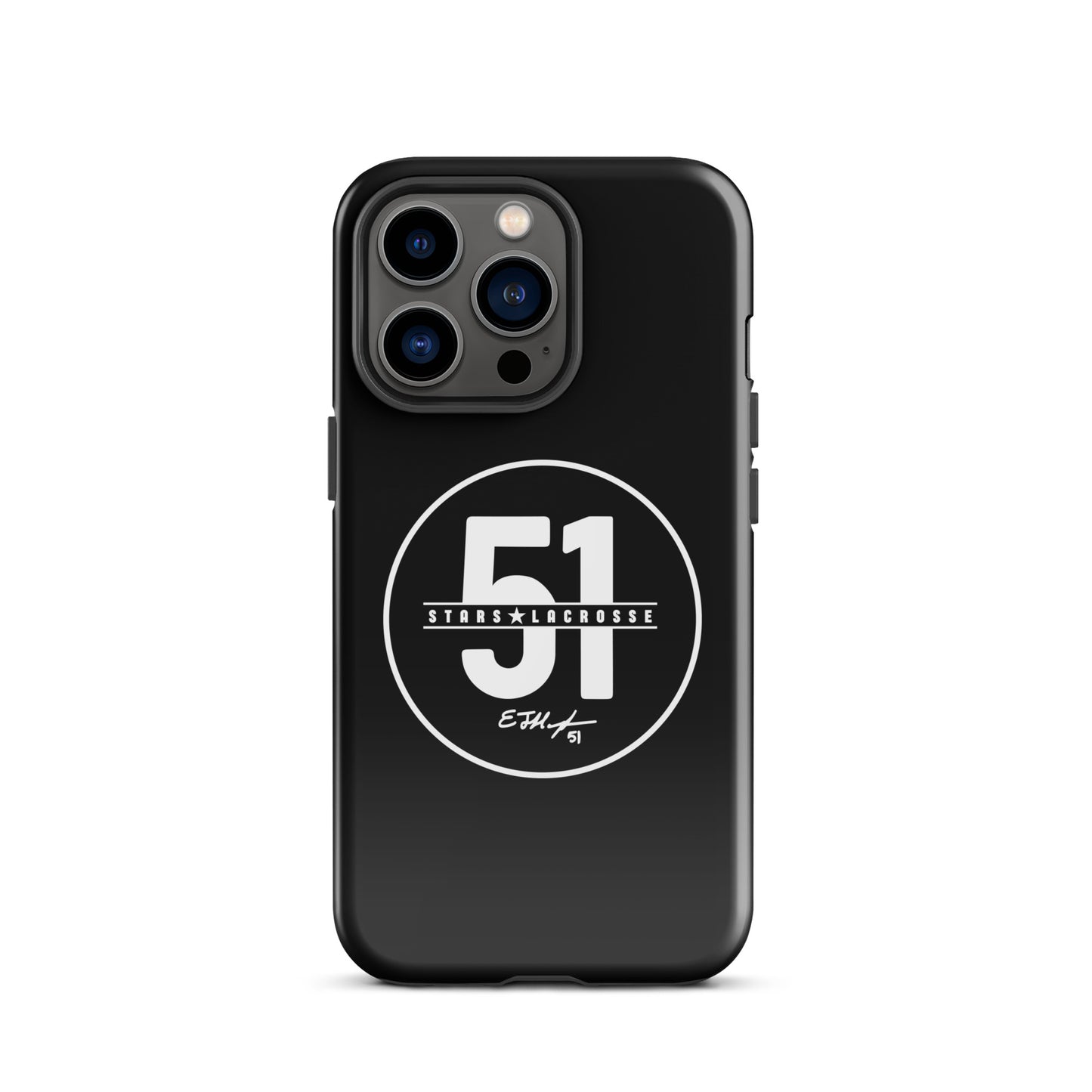 51 Stars Lacrosse Corner iPhone Case