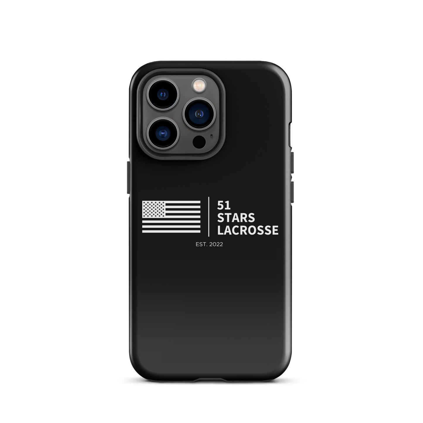 51 Stars Lacrosse Corner iPhone Case