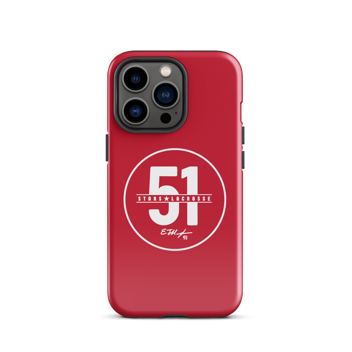 51 Stars Lacrosse Corner iPhone Case