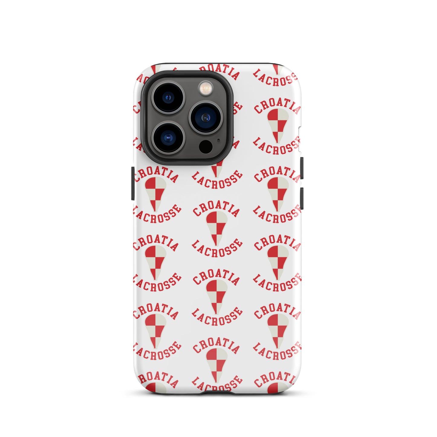Croatia Lacrosse iPhone Case