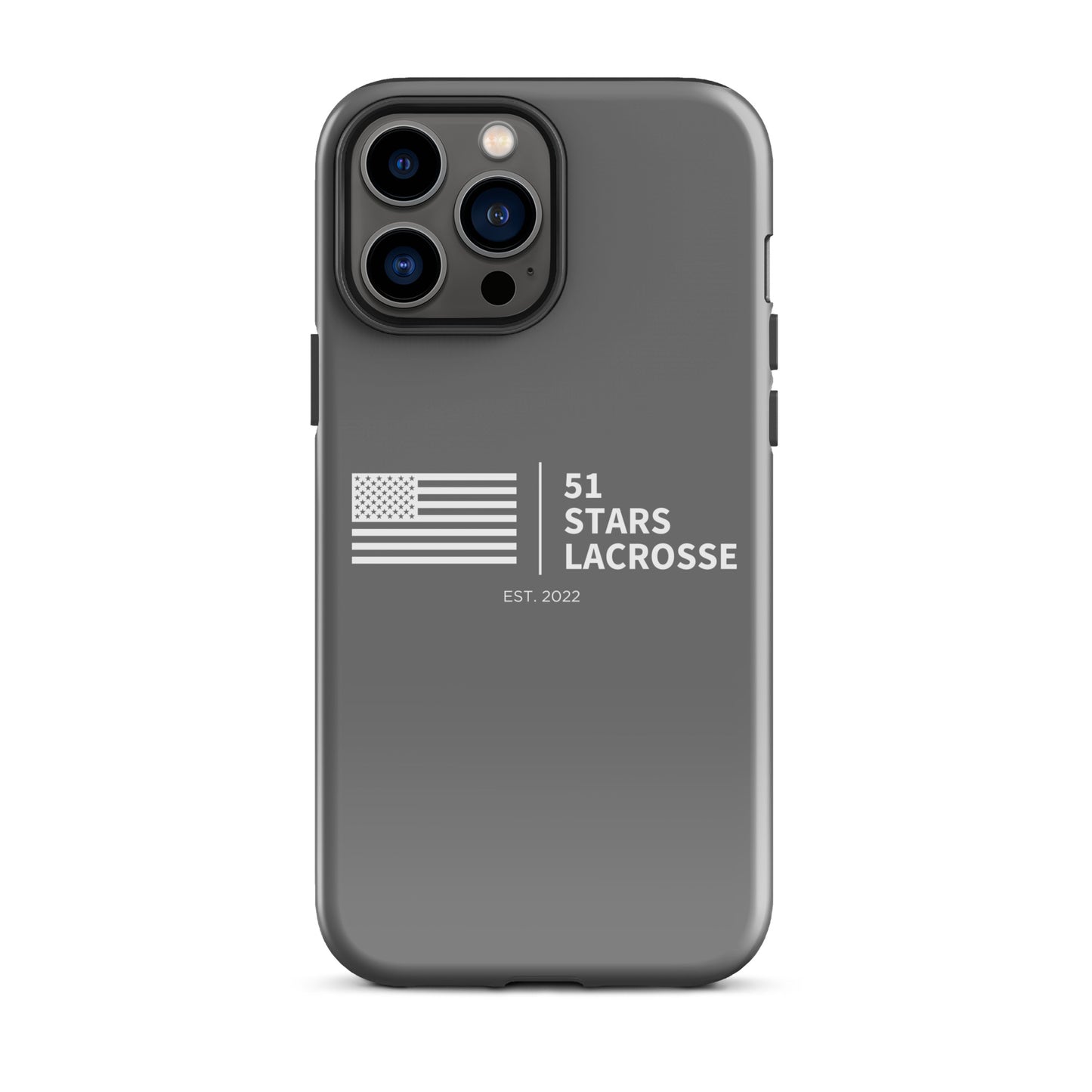 51 Stars Lacrosse Corner iPhone Case
