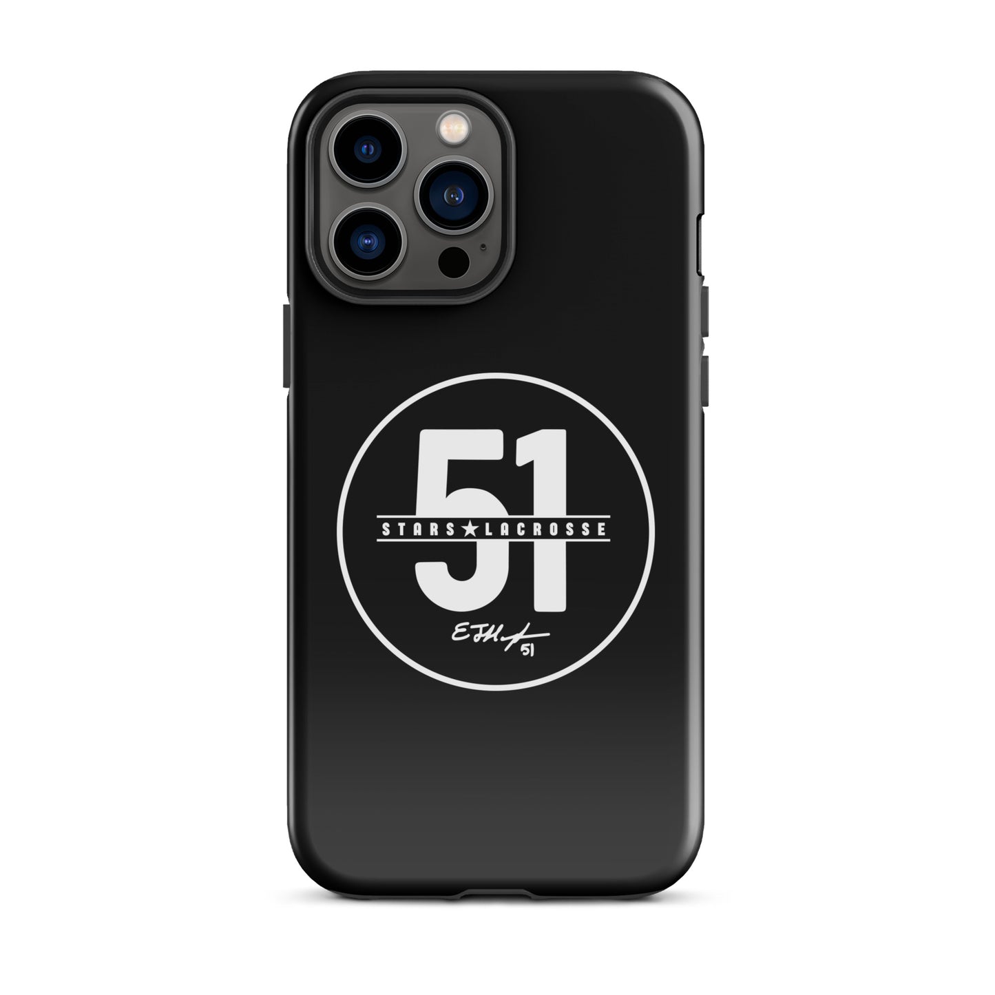 51 Stars Lacrosse Corner iPhone Case