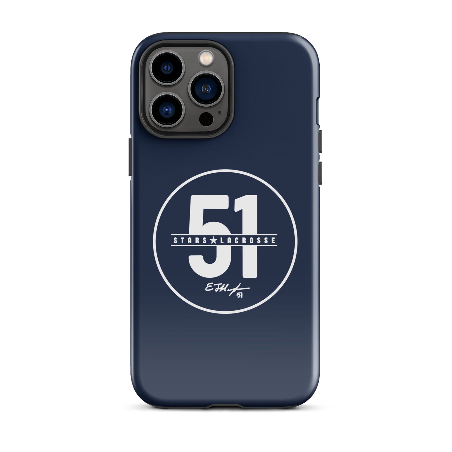 51 Stars Lacrosse Corner iPhone Case