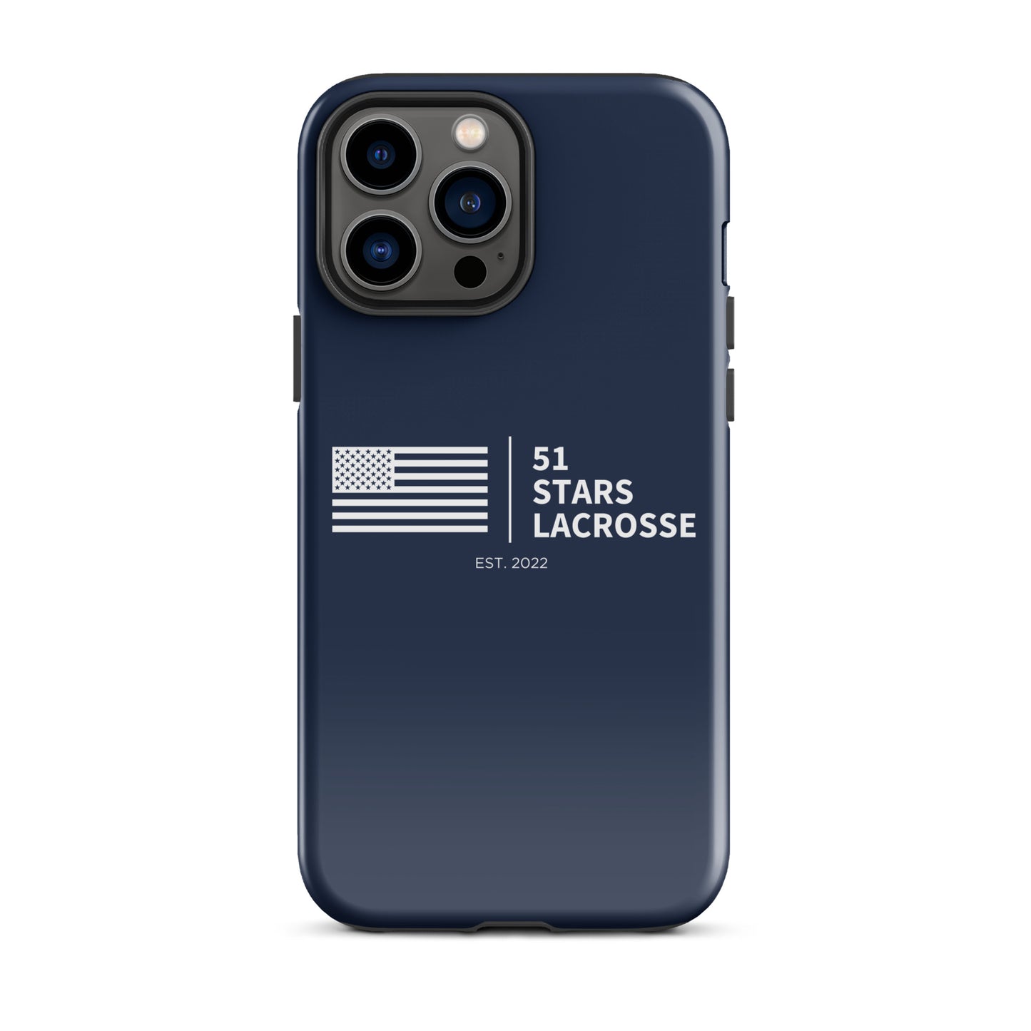51 Stars Lacrosse Corner iPhone Case