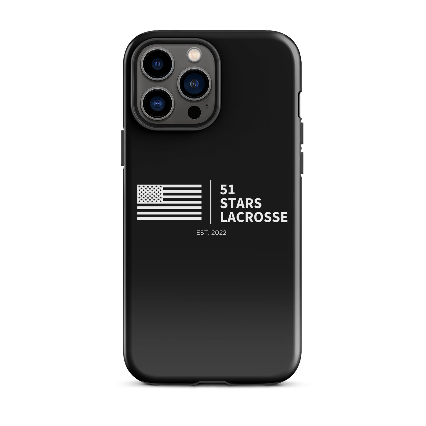 51 Stars Lacrosse Corner iPhone Case