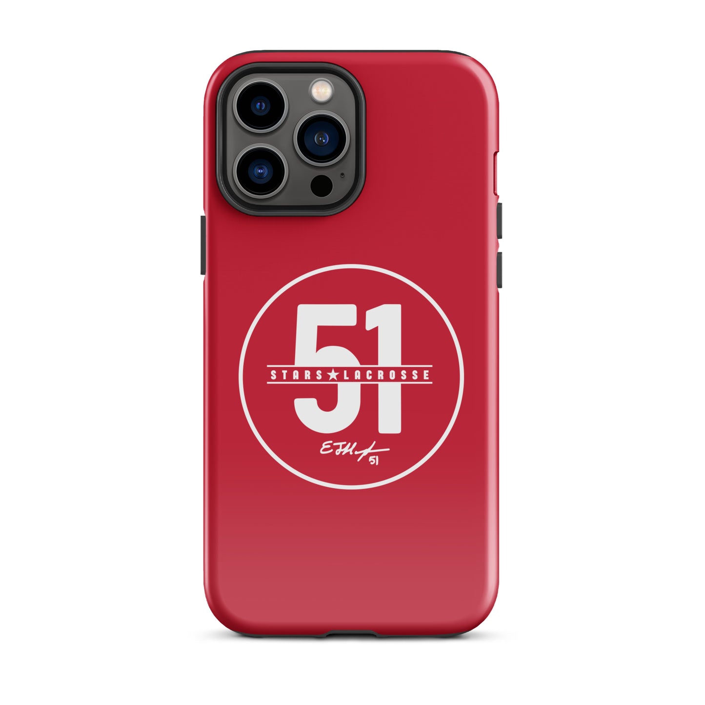 51 Stars Lacrosse Corner iPhone Case