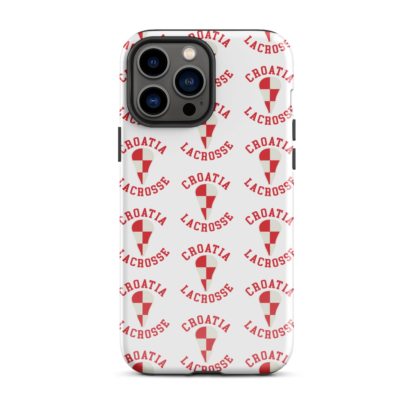 Croatia Lacrosse iPhone Case