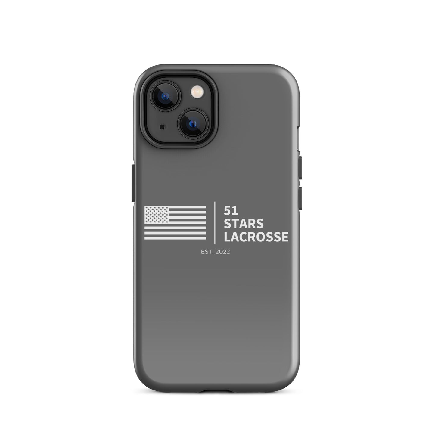 51 Stars Lacrosse Corner iPhone Case