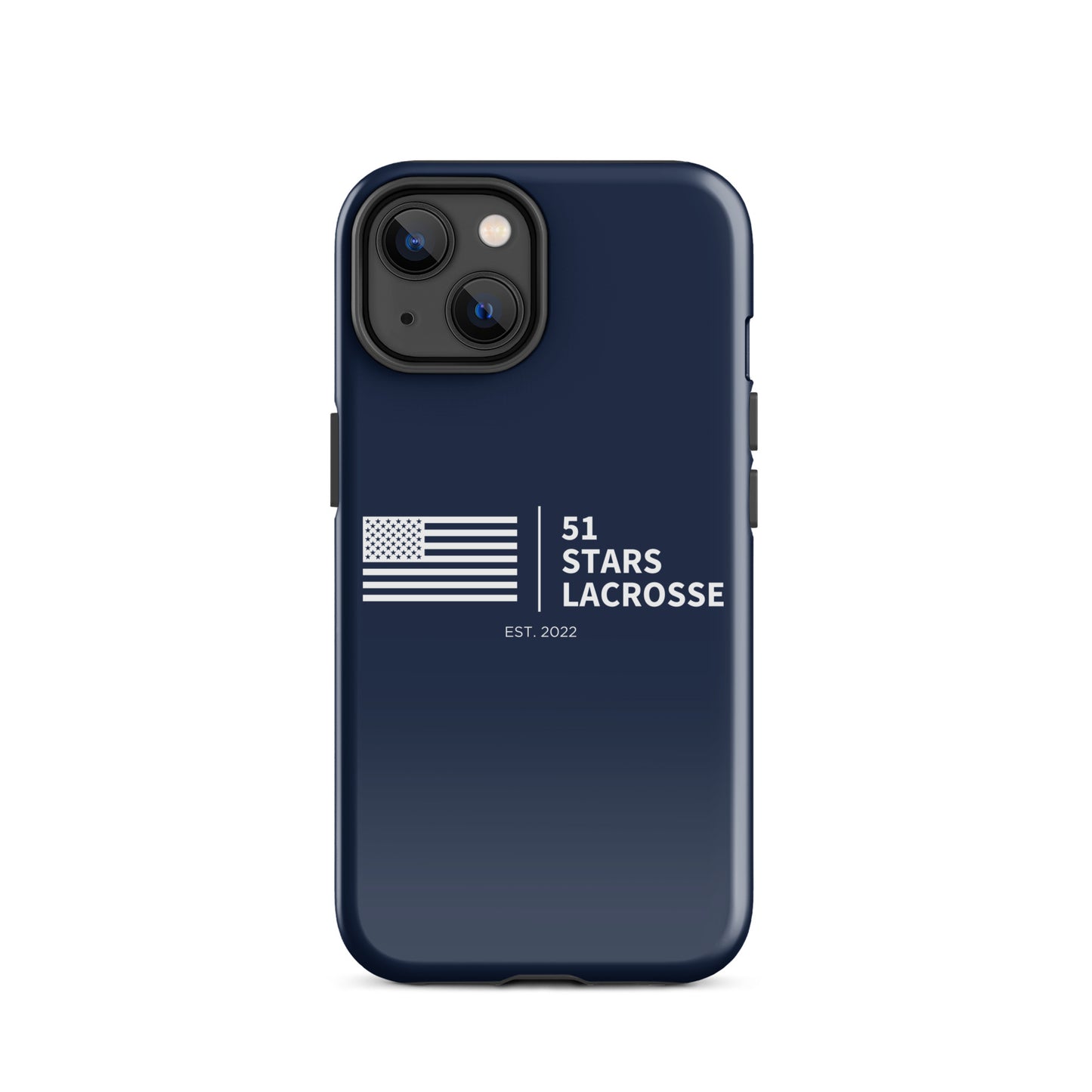 51 Stars Lacrosse Corner iPhone Case