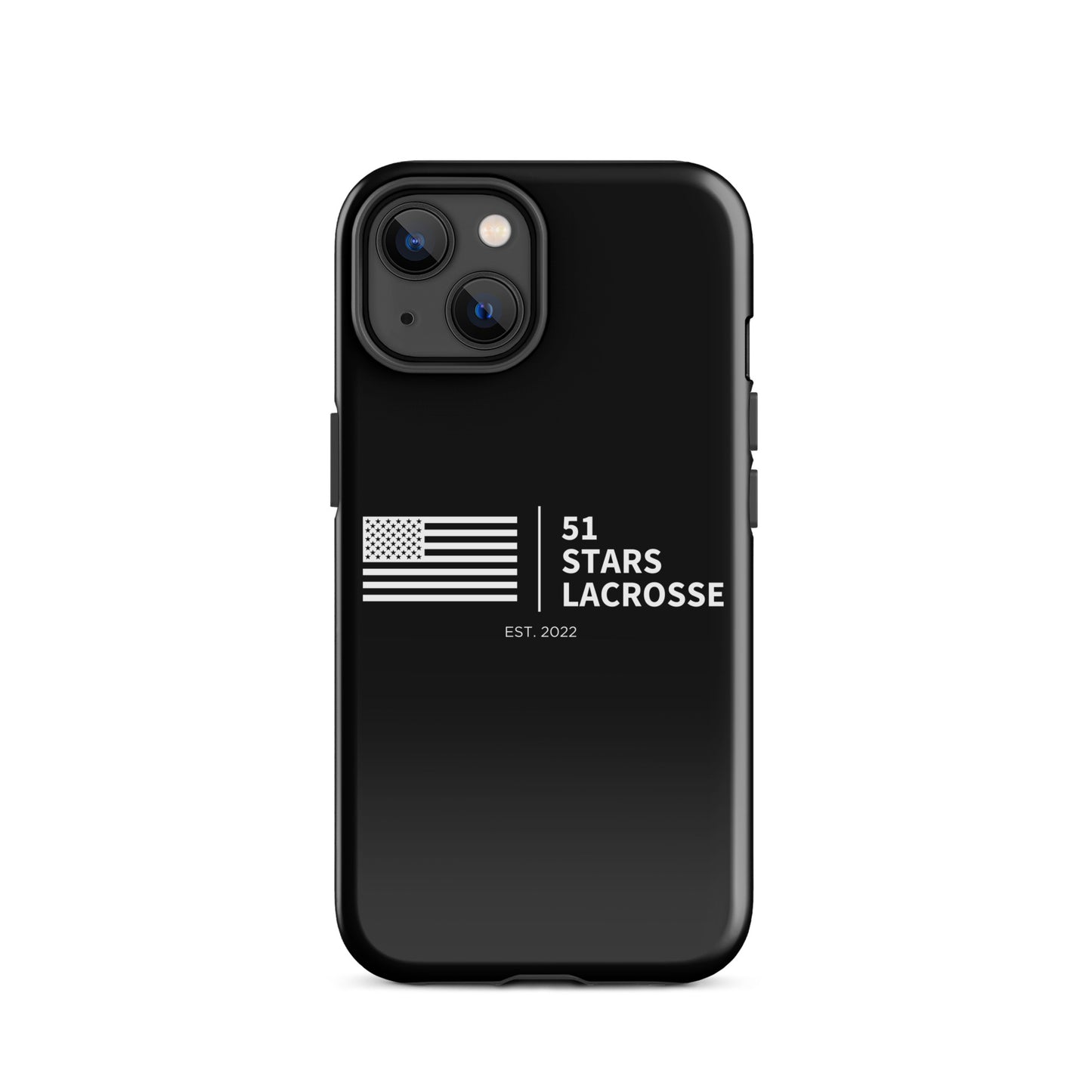 51 Stars Lacrosse Corner iPhone Case