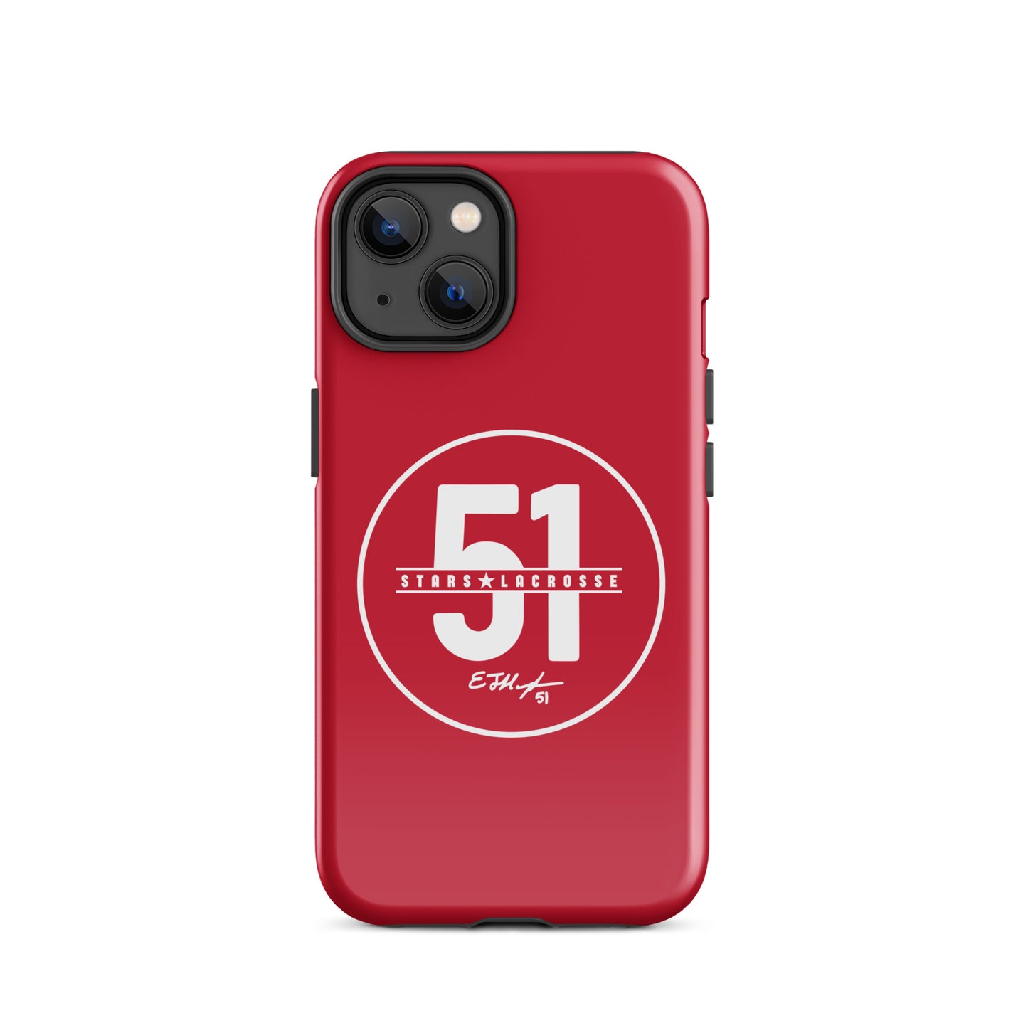 51 Stars Lacrosse Corner iPhone Case