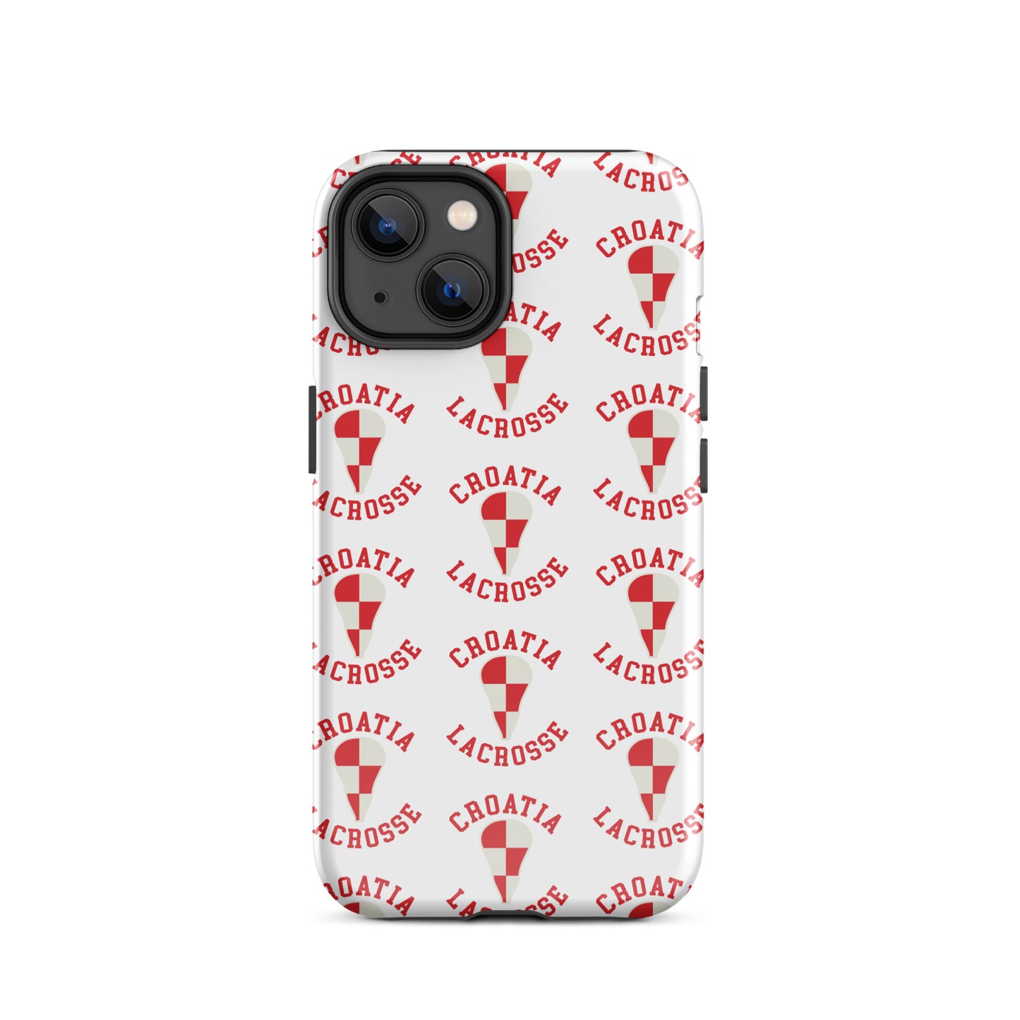 Croatia Lacrosse iPhone Case