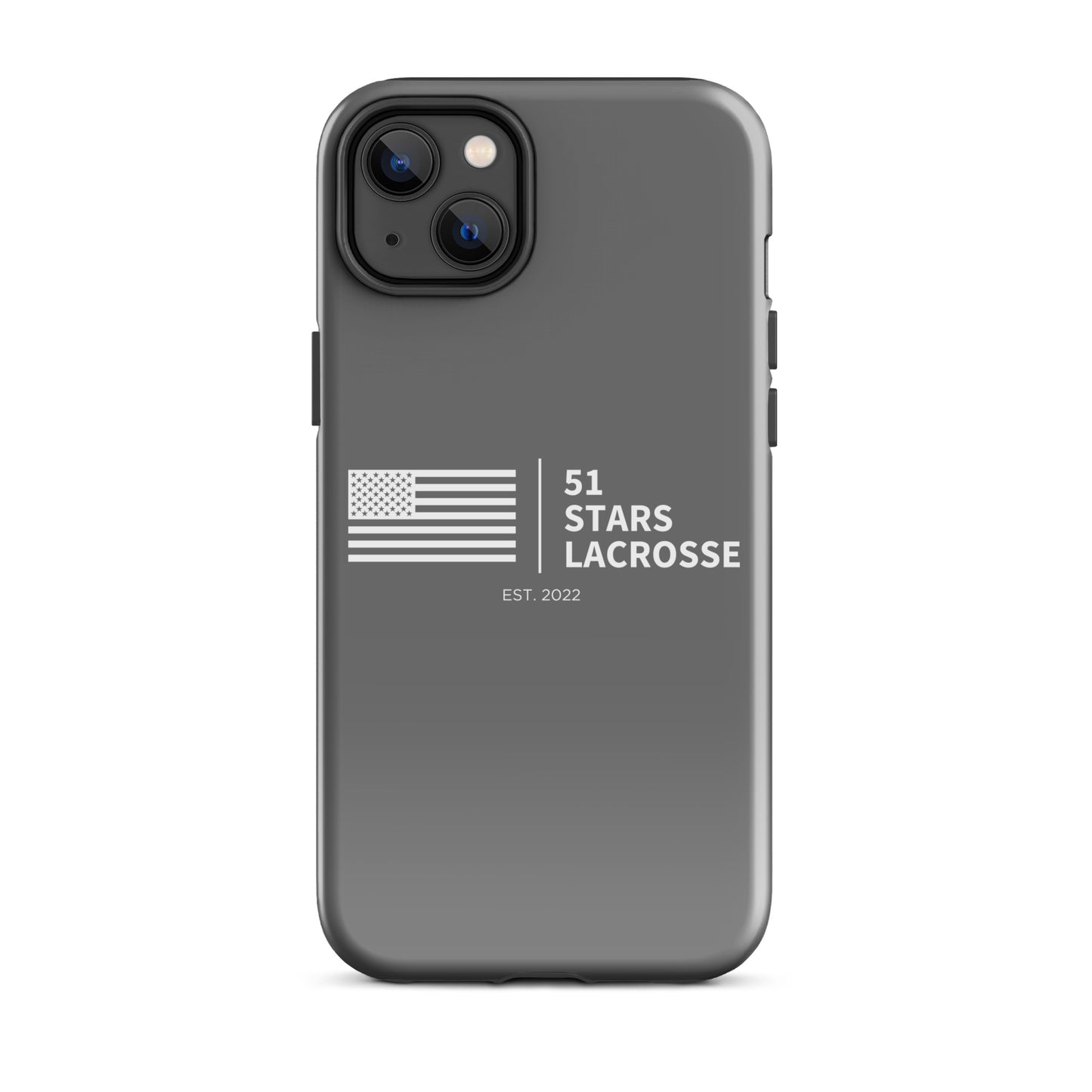 51 Stars Lacrosse Corner iPhone Case