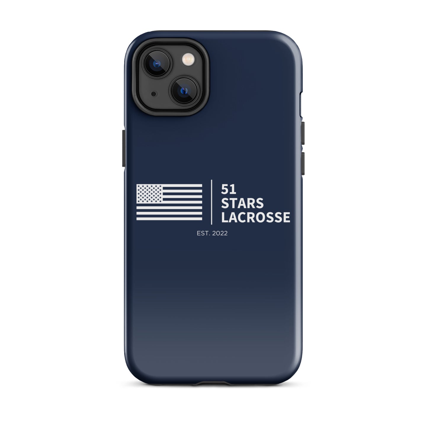 51 Stars Lacrosse Corner iPhone Case