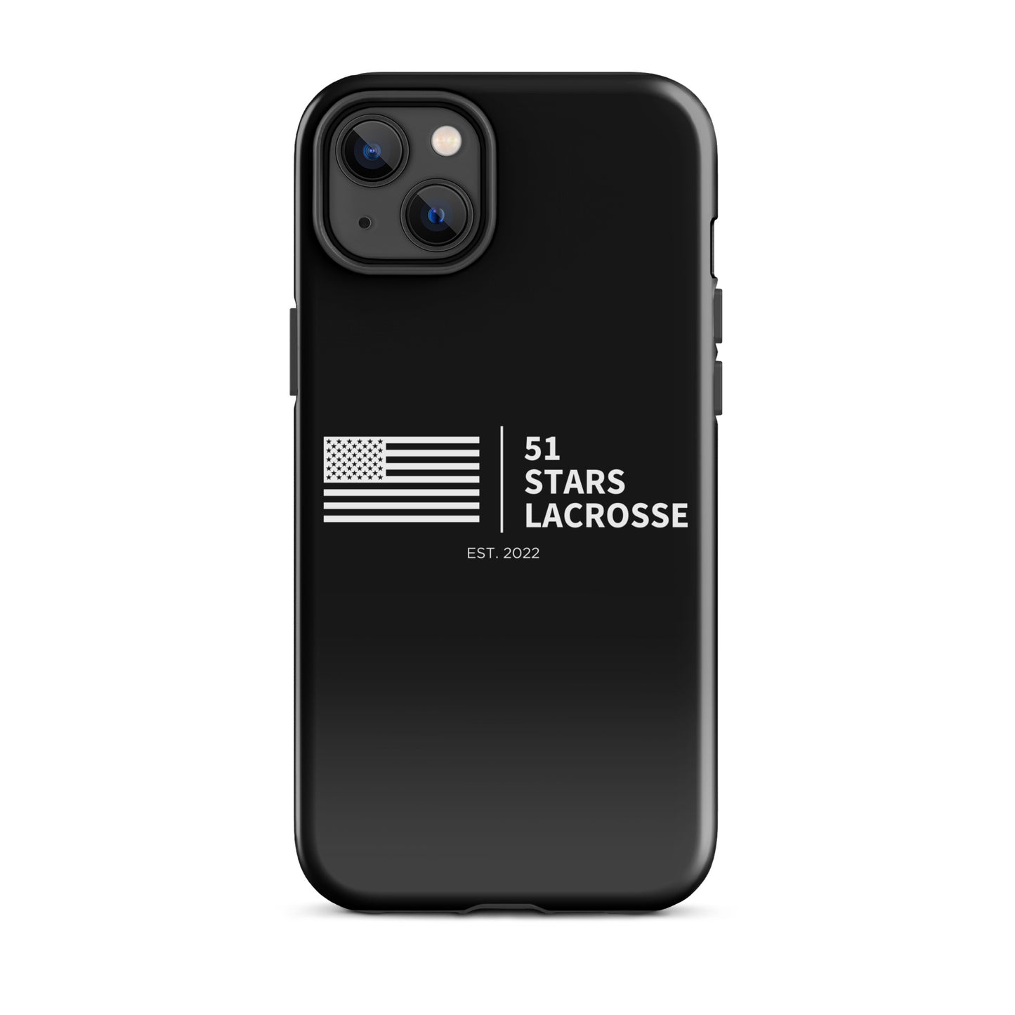 51 Stars Lacrosse Corner iPhone Case