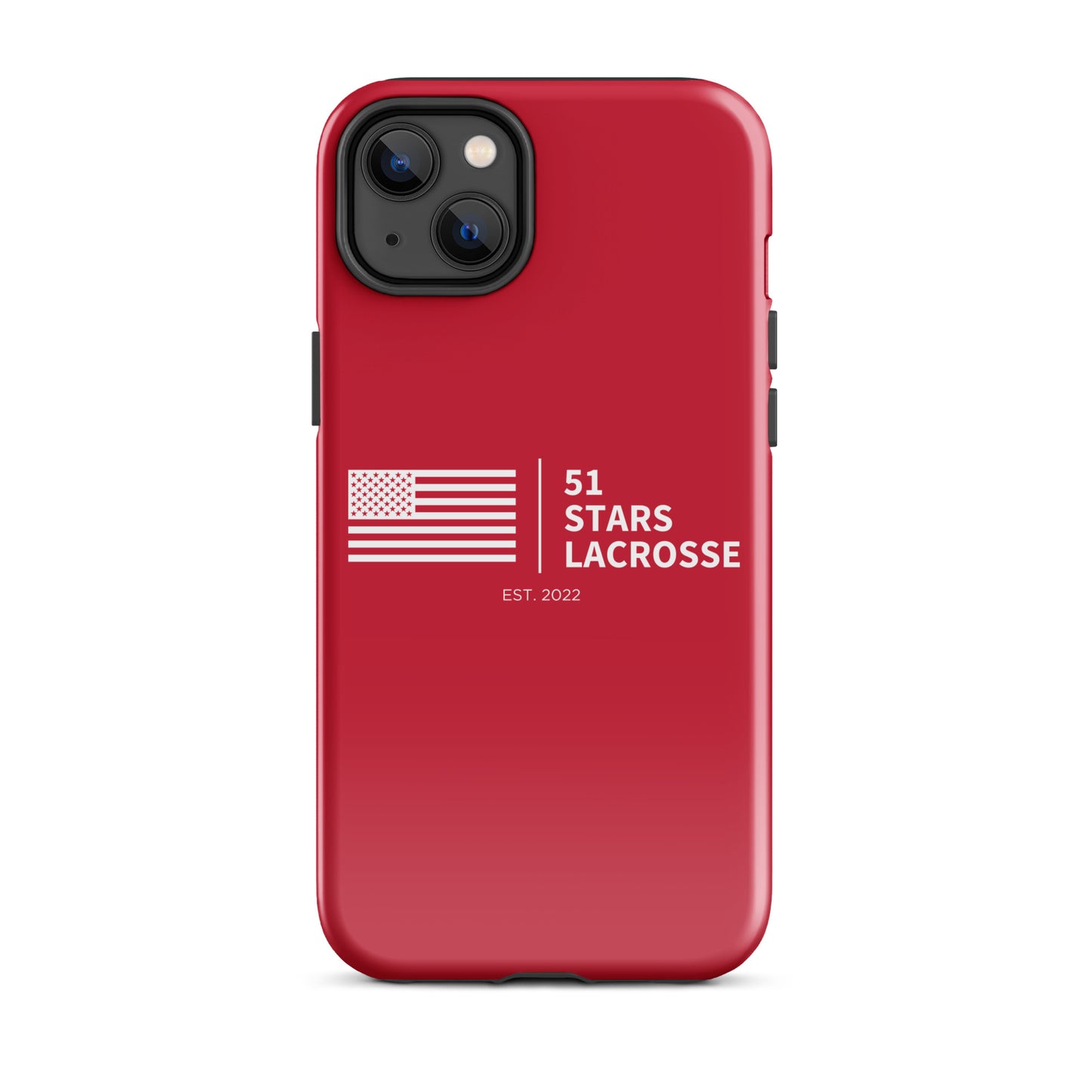 51 Stars Lacrosse Corner iPhone Case