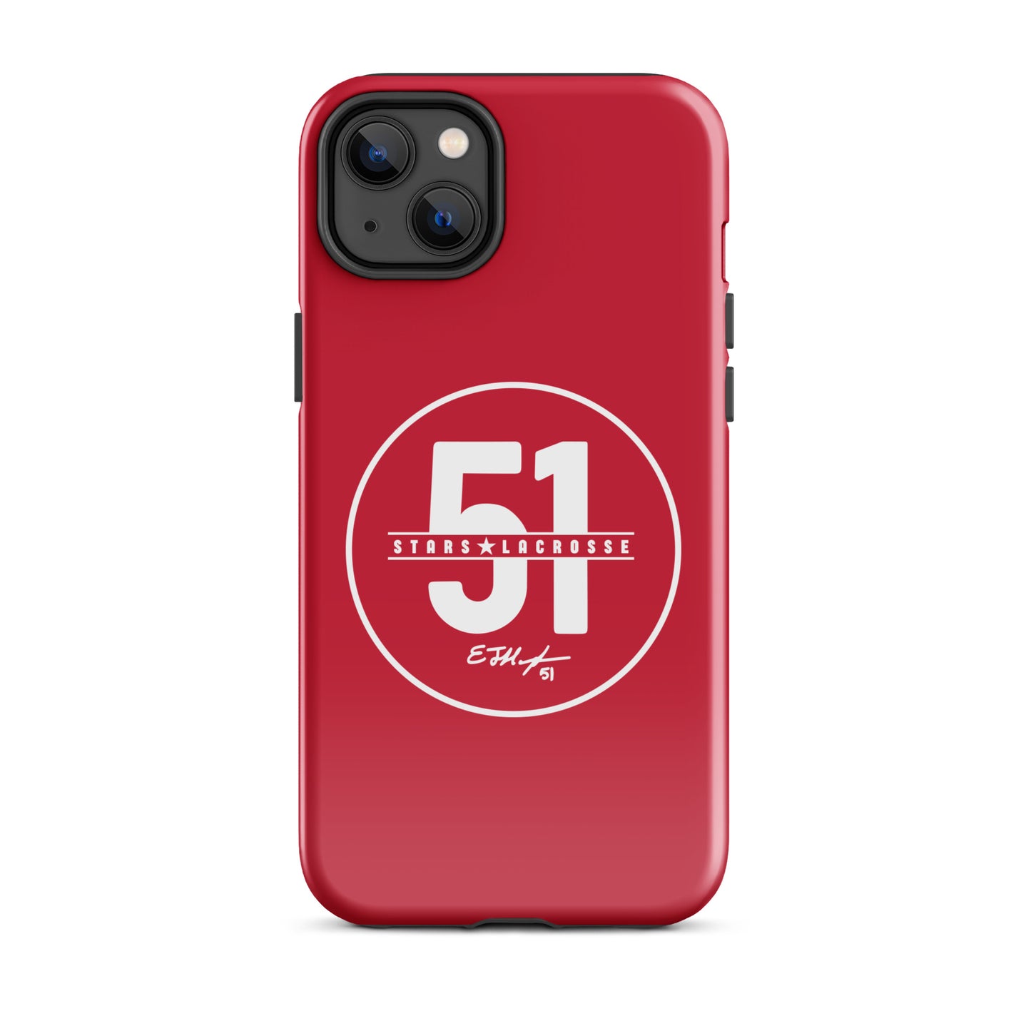 51 Stars Lacrosse Corner iPhone Case