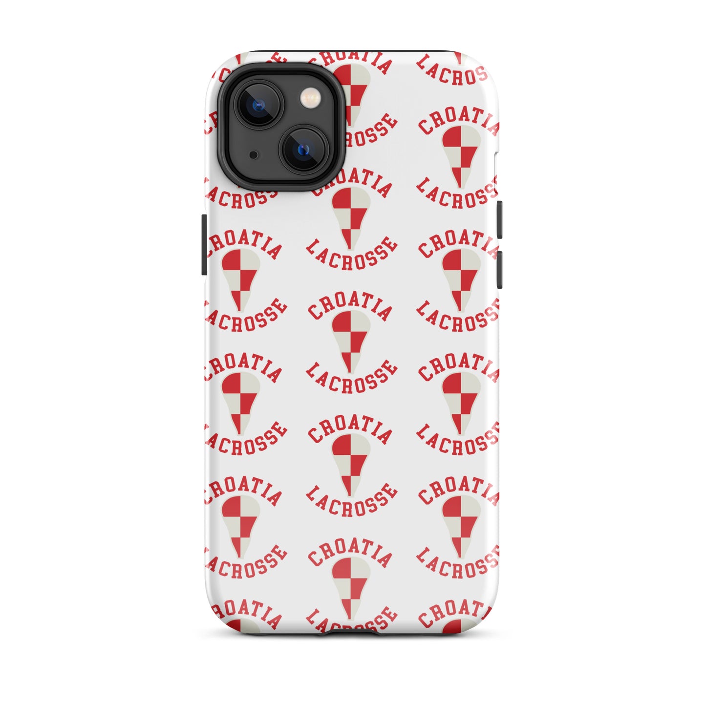 Croatia Lacrosse iPhone Case