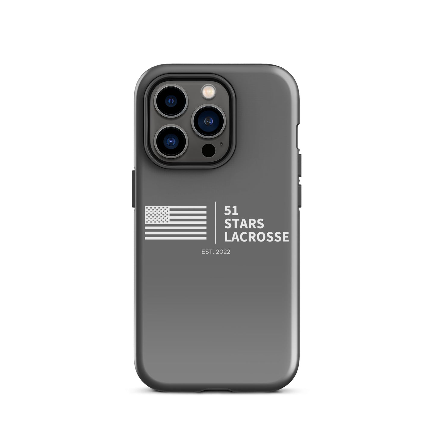 51 Stars Lacrosse Corner iPhone Case