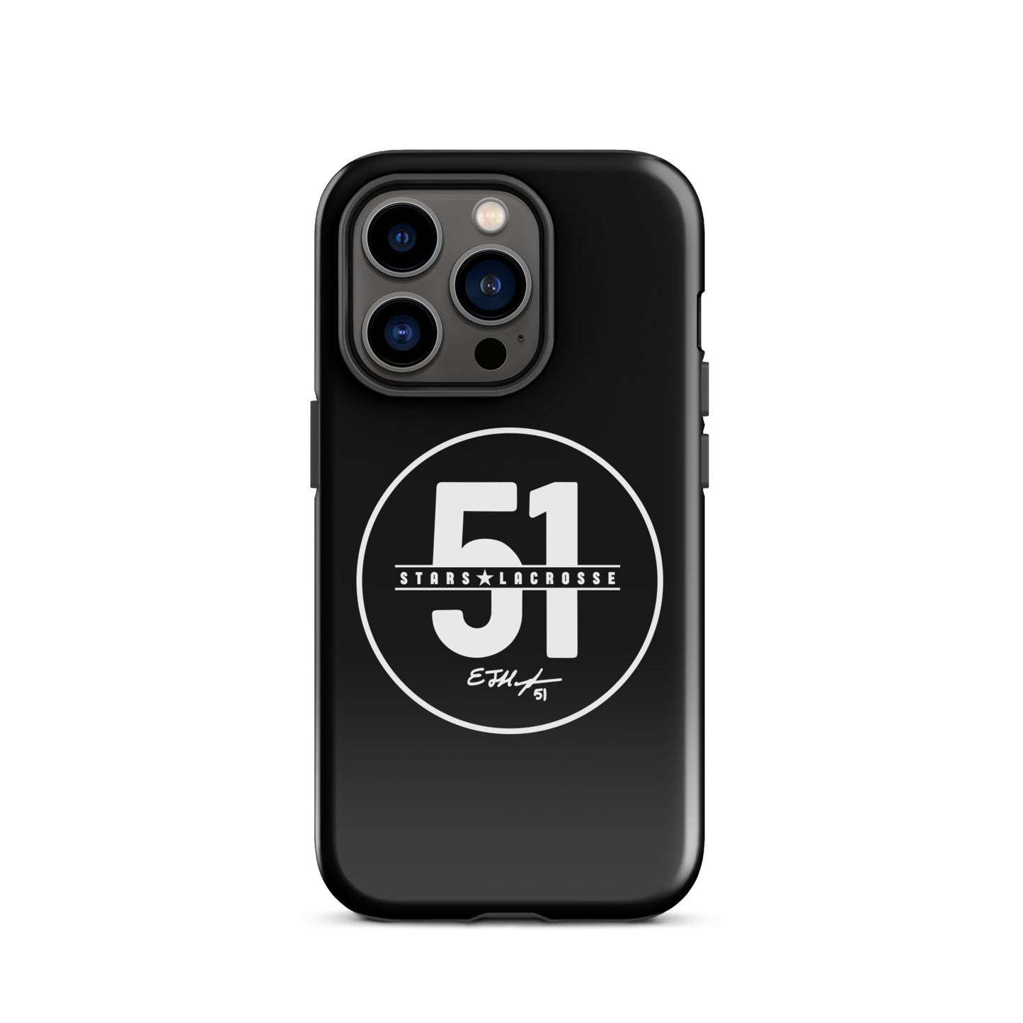 51 Stars Lacrosse Corner iPhone Case