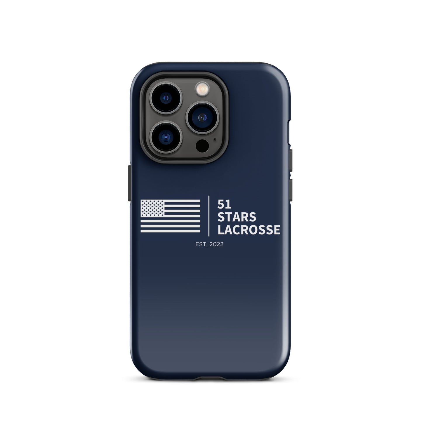 51 Stars Lacrosse Corner iPhone Case