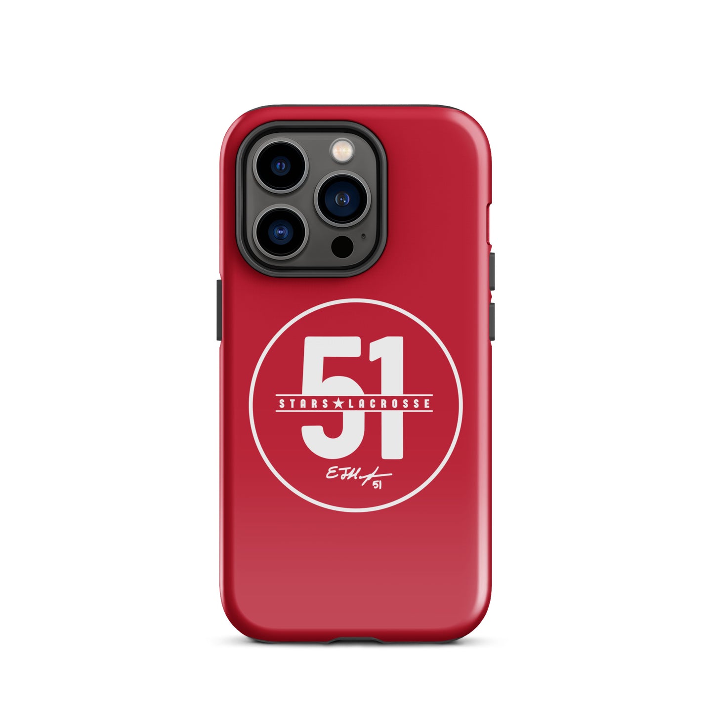 51 Stars Lacrosse Corner iPhone Case