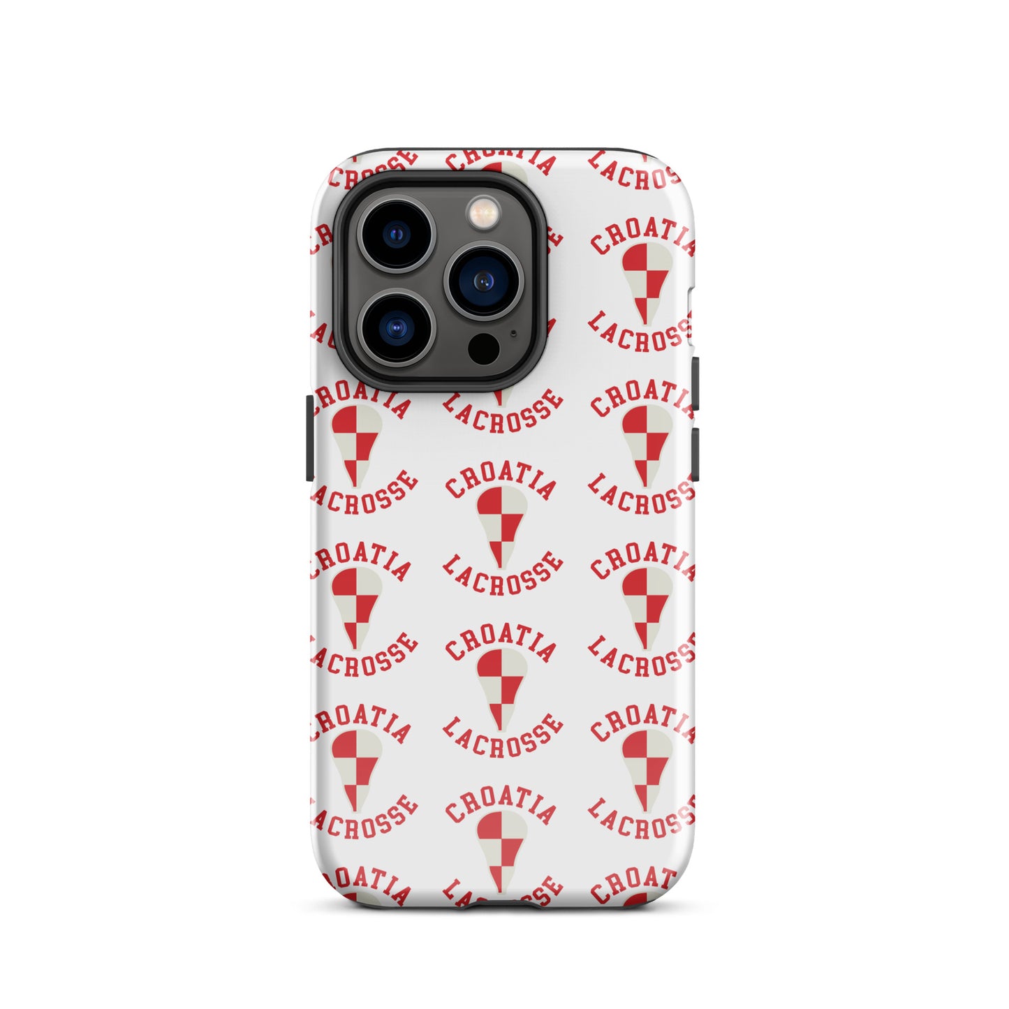 Croatia Lacrosse iPhone Case
