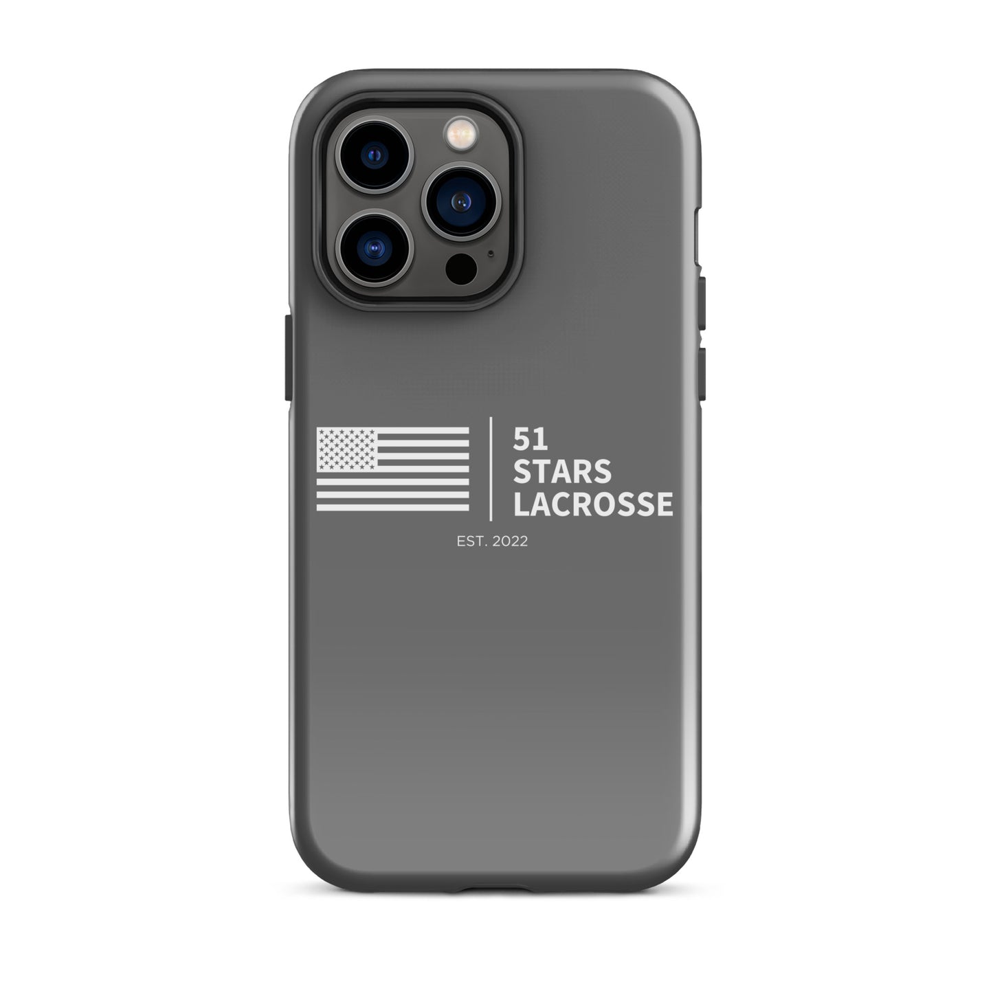 51 Stars Lacrosse Corner iPhone Case