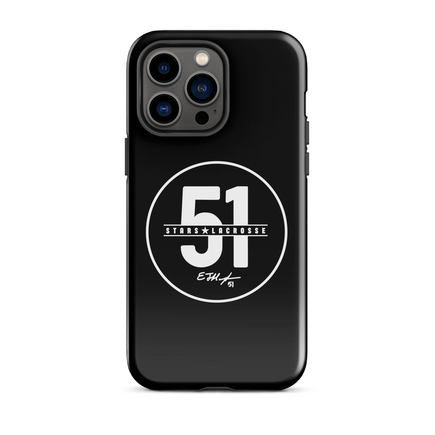 51 Stars Lacrosse Corner iPhone Case
