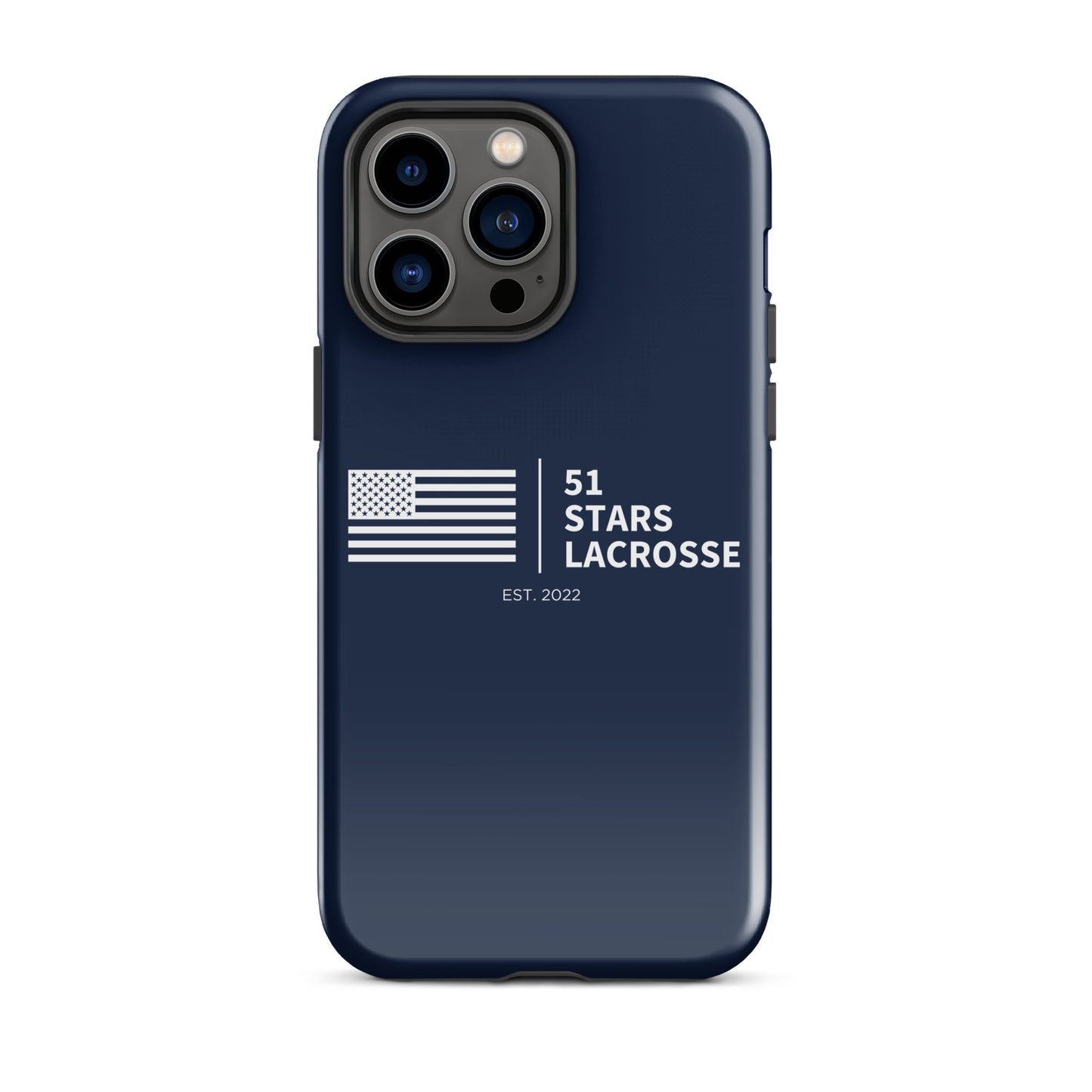 51 Stars Lacrosse Corner iPhone Case