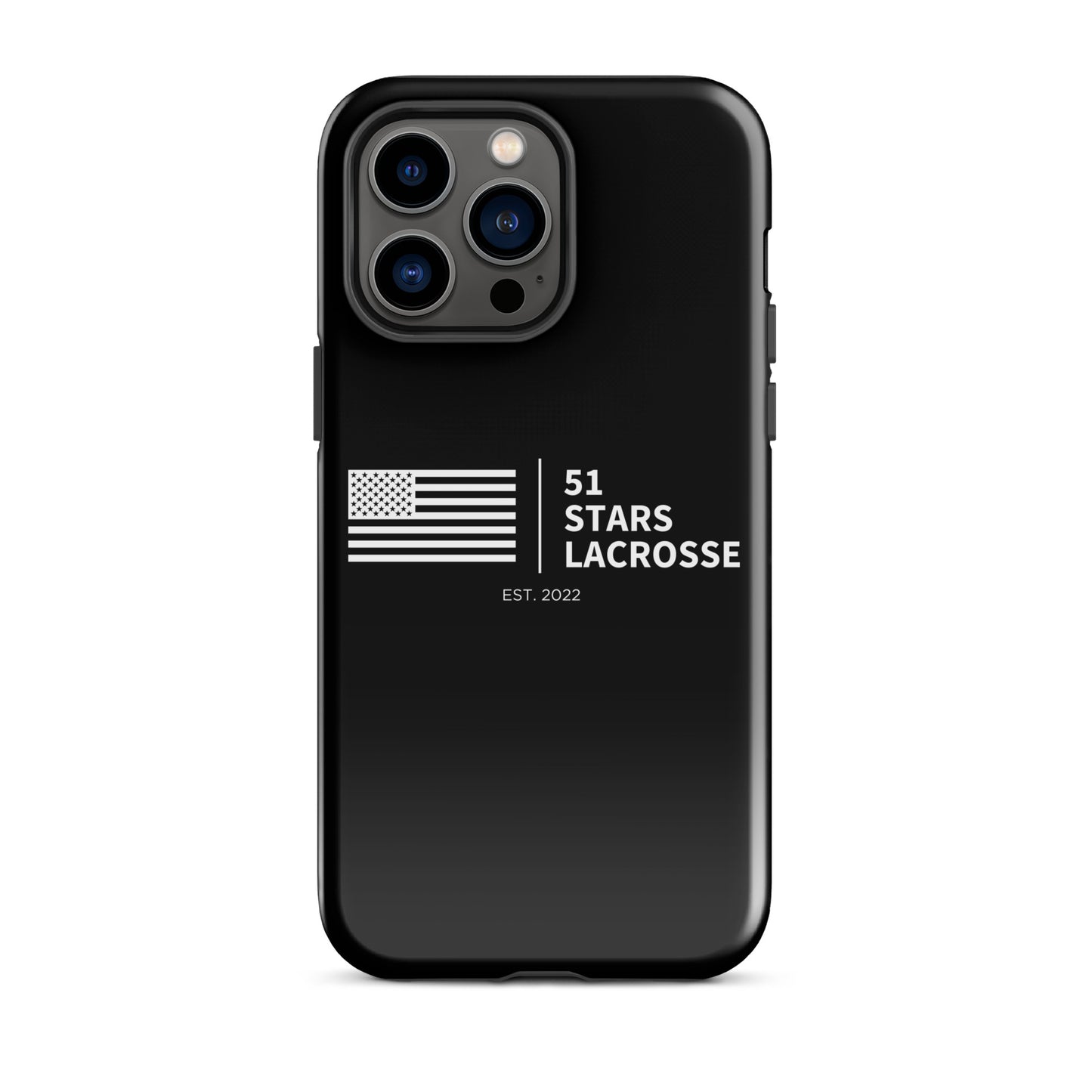 51 Stars Lacrosse Corner iPhone Case