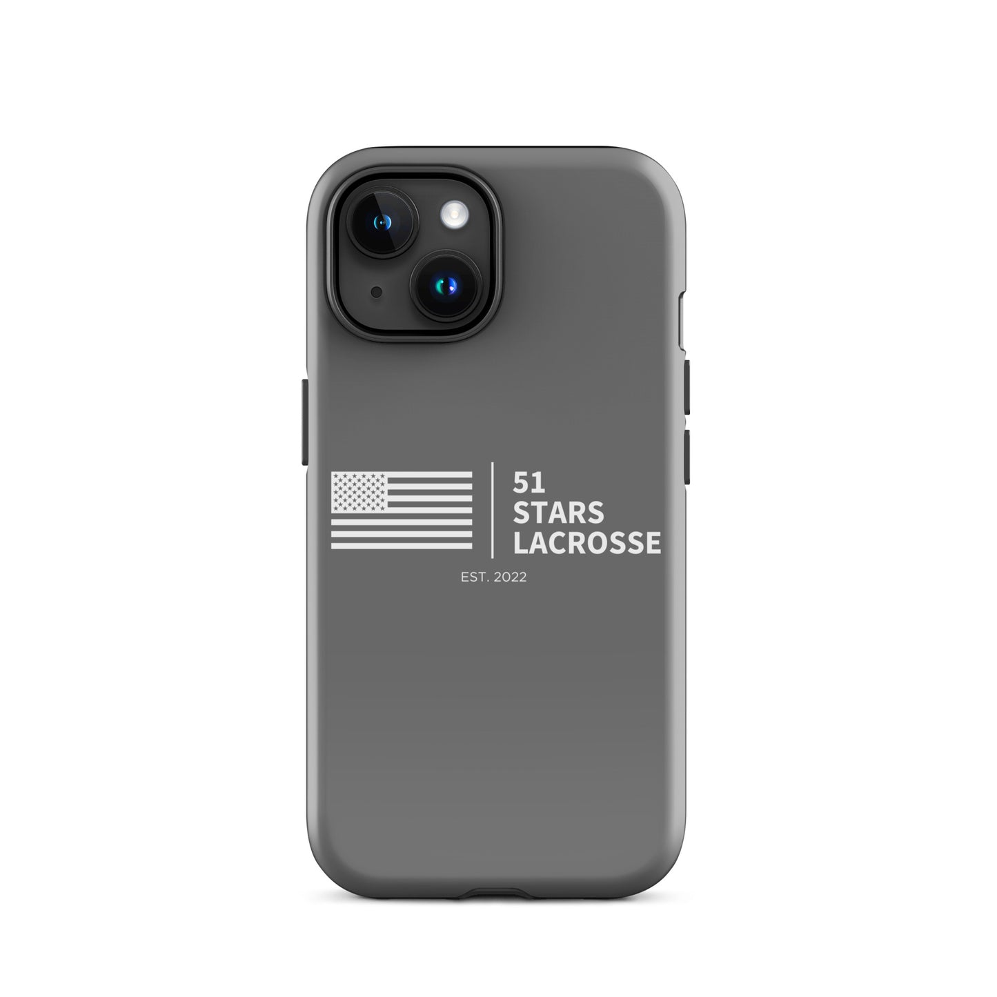51 Stars Lacrosse Corner iPhone Case