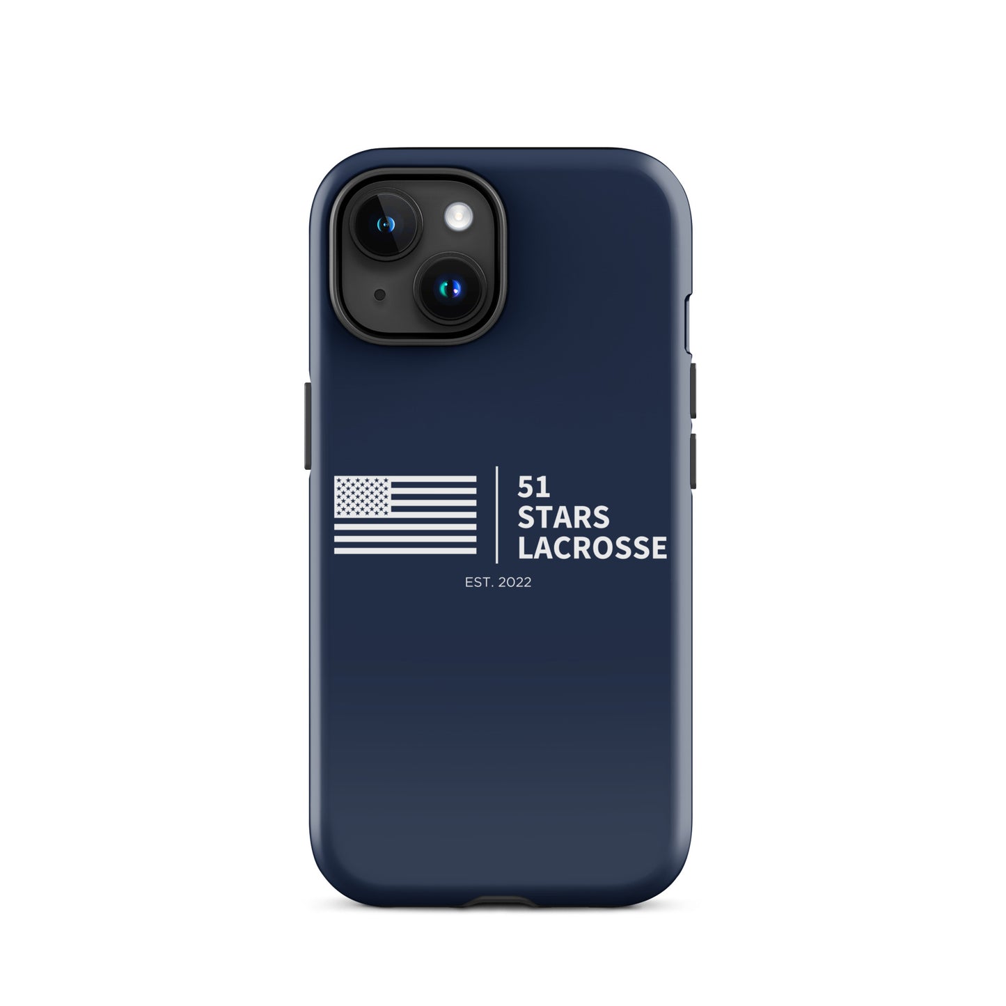 51 Stars Lacrosse Corner iPhone Case